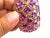 Bochic "Capri" Vintage Amethyst & Peridot Bangle Set In 18K Gold & Silver For Sale - Image 16 of 18