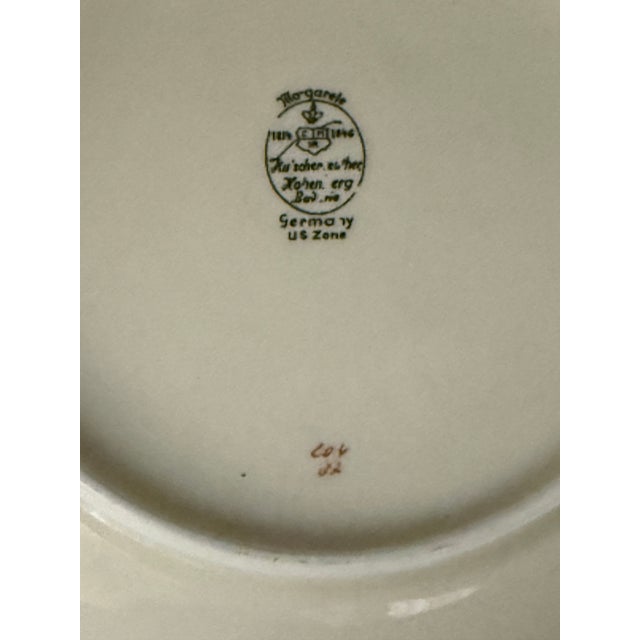 Early 1900s Hutschenreuther Porcelain China Margarete Germany Us Zone Dinnerware Set- 141 Pieces For Sale - Image 10 of 17