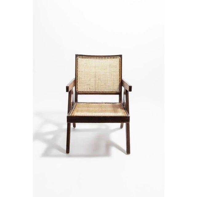 Easy Chair in Sissoo by Pierre Jeanneret, 1955 For Sale - Image 9 of 10
