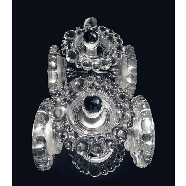 Sputnik Water Drop Chandelier in Murano Glass & Chrome from Peill & Putzler, 1960s, Germany For Sale - Image 3 of 15