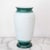 Victorian Antique Floral Motif Opaline Glass Vase For Sale - Image 3 of 3