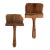 Early 20th Century Wood and Fiber Wallpaper Brushes - A Pair For Sale