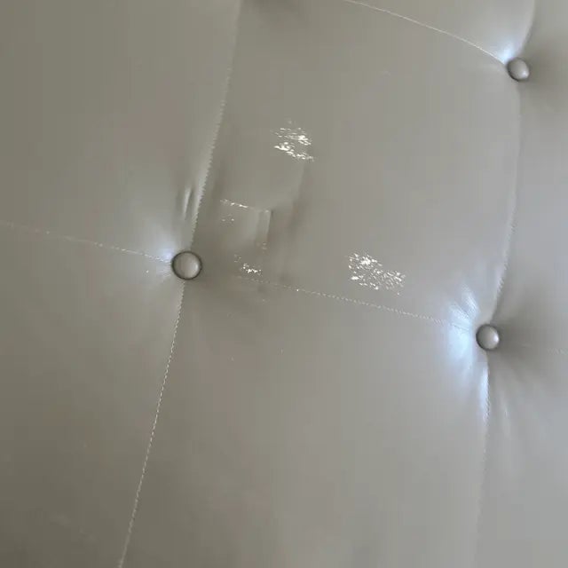 Oversized Ottoman/Coffee Table. Attributed to Francesco Molon Luxury Furniture. Made in Italy. Commercial. Heavy. Used.