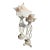 Celestial Meets the Sea Shell Topped Candleholders, a Pair-Coastal Art Sculpture For Sale