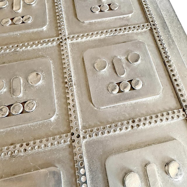 Vintage Stainless Steel Box by Stanley Szwarc For Sale - Image 11 of 16