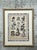This enchanting French hand-colored engraving celebrates the whimsical and elaborate millinery of the late 18th century....