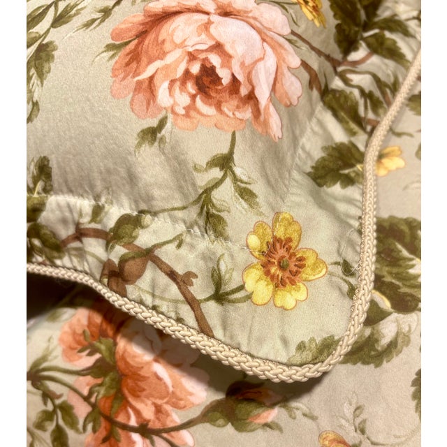 Lauren by Ralph Lauren Yorkshire Rose Sage Pillow Shams- Set of 2 For Sale In Palm Springs - Image 6 of 13