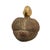 Mid-Century Mixed Media Hand-Carved Hardwood & Solid Cast Brass Waterfowl Figurine For Sale In Jacksonville, FL - Image 6 of 8