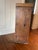 19th Century Primitive French Pine Hanging Cabinet, Original Painted Interior For Sale - Image 10 of 16