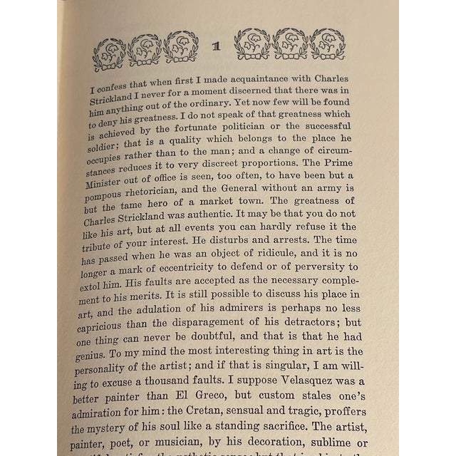 The Moon and Sixpence Somerset Maugham Collectors Book For Sale - Image 9 of 10