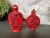 Late 19th Century Antique Chinese Cinnabar Snuff Bottles Set of 2 For Sale - Image 5 of 13