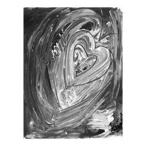 Abstract “Hearts” Acrylic Original 16x20 O/C by Erik Sulander