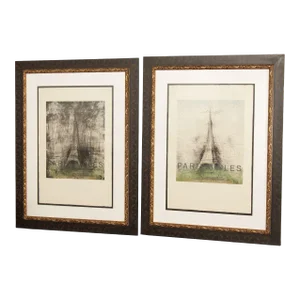 1970s 'Paris Smiles' & 'Paris Smiles in Darkness' Etchings by Jim Dine - A Pair