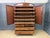 Georgian Inlaid Mahogany Linen Press, 1824 For Sale - Image 9 of 18