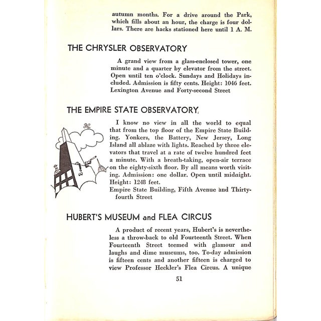 "Nightlife Vanity Fair's Intimate Guide to New York After Dark" 1931 Shaw, Charles G. For Sale - Image 9 of 11