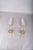 Gold-Toned Wall Sconces with Textured Glass Shades, 1970s, Set of 2 For Sale - Image 12 of 13