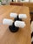 Metal "In Common With" Glass Up Down Wall Sconces in Black - a Pair For Sale - Image 7 of 7