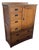 Cedar-Lined Mission Oak Tall Dresser/Cabinet For Sale