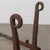 Metal 1950s Pair of French Wrought Iron Andirons For Sale - Image 7 of 9