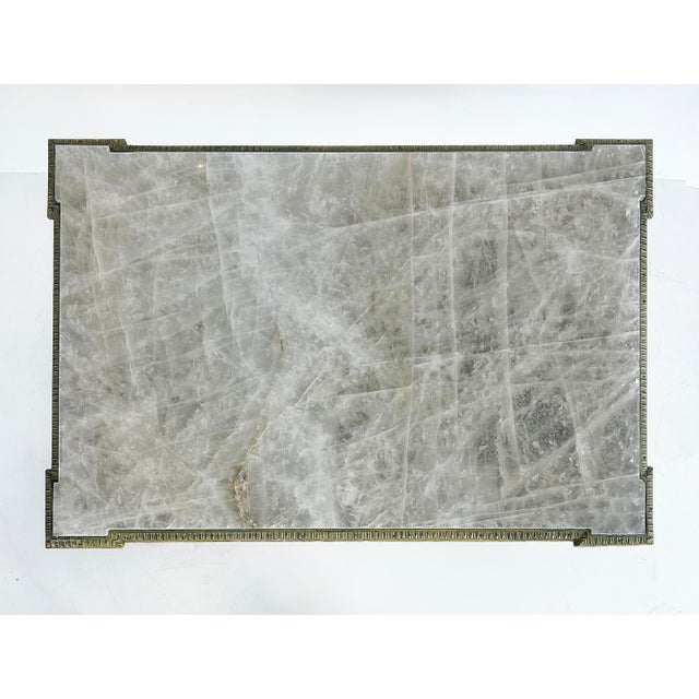 Late 18th Century 18th Century French Louis XVI Giltwood Console Table With Inset Onyx Top For Sale - Image 5 of 17