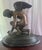 Metal Vintage Grand Scale Patinated Bronze "Cupid Playing With a Butterfly" After Injalbert 1890 For Sale - Image 7 of 18