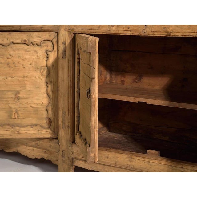 Large Antique Primitive Style Sideboard, 1900 For Sale - Image 14 of 18