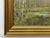 Forest Landscape in Scandinavia with Silver Birch Trees by Danish Artist 1945 Circa For Sale - Image 15 of 16
