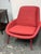 Textile Blu Dot Field Craig Red Lounge Chairs, Pair For Sale - Image 7 of 12