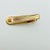 Metal 1950s Mid-Century Hollywood Regency Boho Chic Sunburst With a Rhinestone Tie Clip For Sale - Image 7 of 10