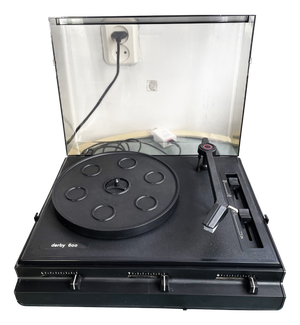 Vintage Bruns Derby 600 Turntable, GDR, 1970s