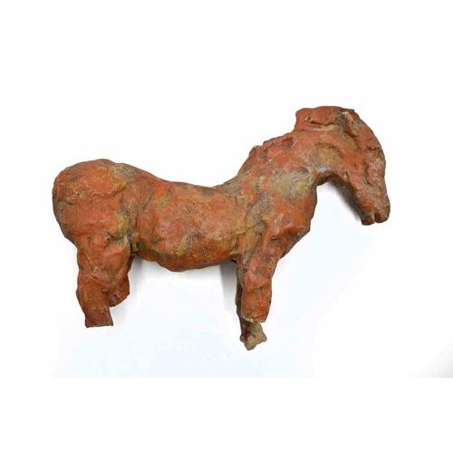 1960s Sirio Pellegrini, Veal Sculpture, 1960s, Terracotta For Sale - Image 5 of 5
