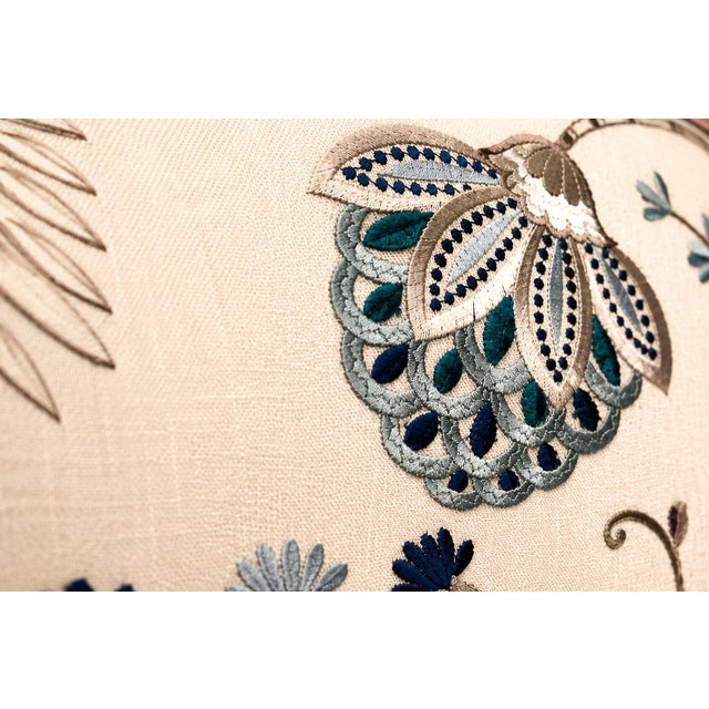 Three-Panel Screen in Brazilian Rosewood & Upholstered Fabrics by Sergio Rodrigues, 1960s For Sale - Image 11 of 14