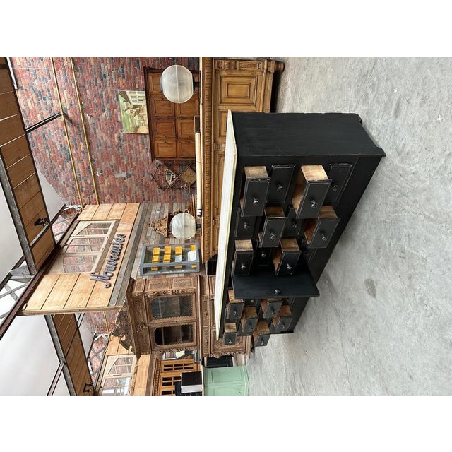 Early 20th Century Workshop Cabinet For Sale - Image 6 of 18