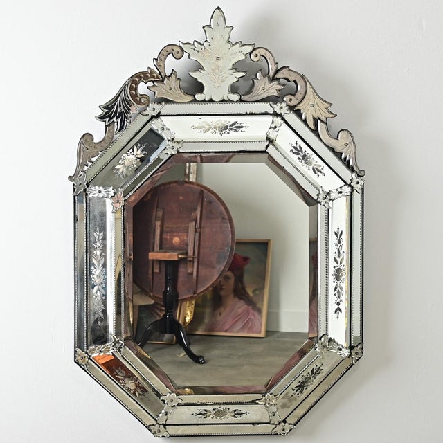 Italian 19th Century Venetian Mirror For Sale - Image 10 of 17