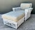 Vintage Rattan Lounge Chair and Ottoman After Bielecky Brothers For Sale - Image 12 of 12