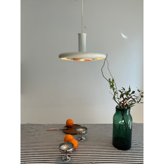 Metal Optima Pendant Lamp by Hans Due for Fog & Mørup, 1970s For Sale - Image 7 of 13