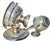 Metal Mid 20th Century Moorish-Patterned & Engraved Kettle & Wash Basin Set- 3 PCS For Sale - Image 7 of 8