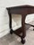 Brown VTG Helm’s Furniture Empire / Colonial Revival Style Library Sofa Console Table For Sale - Image 8 of 13