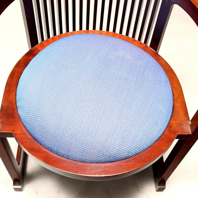 Barrel Chairs by Frank Lloyd Wright, Set of 2 For Sale - Image 3 of 8