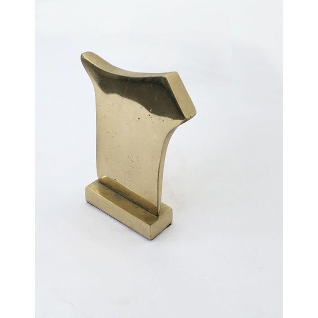 Italian Bronze Abstract Sculpture by Ottorino Tonelli, 1980 For Sale - Image 3 of 18