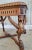 Antique Figural Carved Marble Top Side Table C. 1930's For Sale - Image 4 of 9