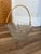 Vintage Clear Pressed Glass Fruit Basket Bowl For Sale - Image 11 of 11