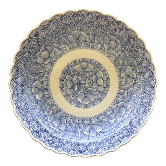 Early 20th Century Large Imari Bowl/Platter For Sale