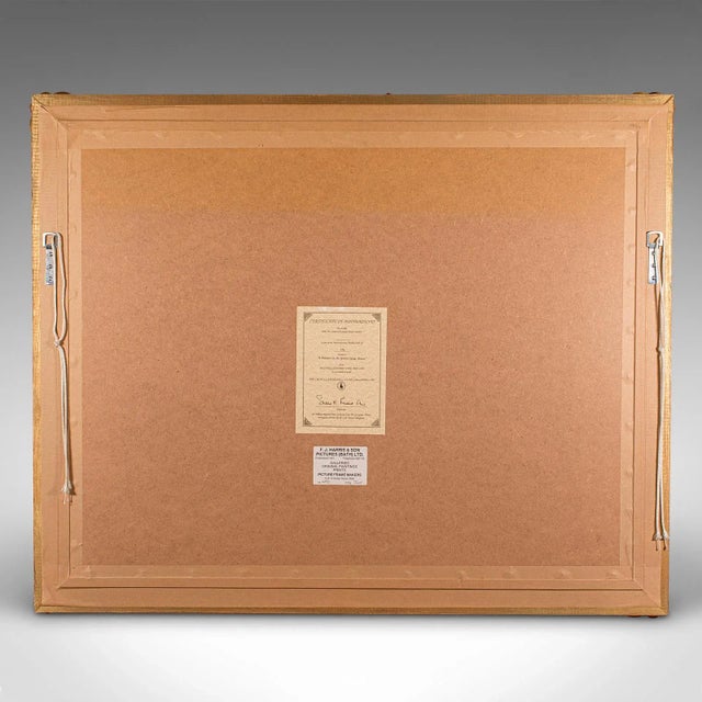 1990's Vintage Limited Edition Art Print For Sale - Image 11 of 12