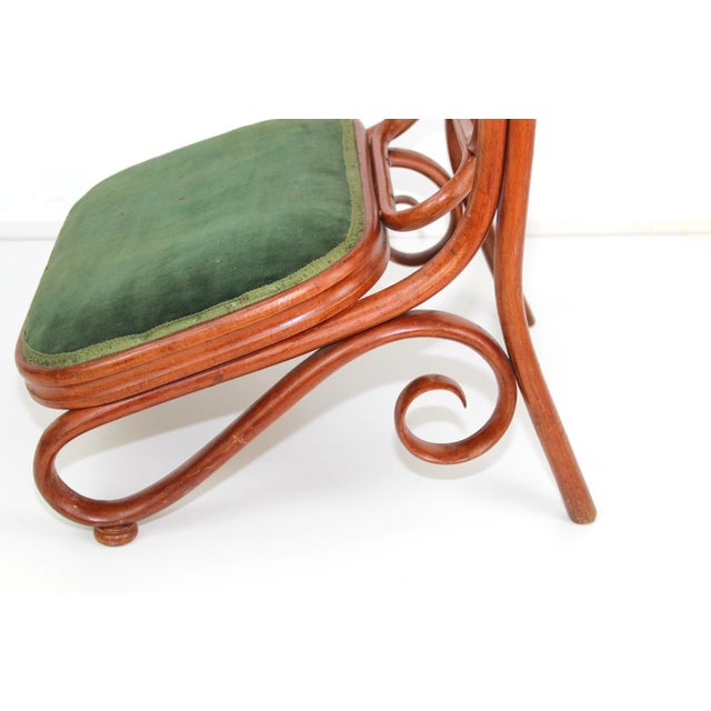 Thonet Thonet Bentwood Prayer Chair, 1900s For Sale - Image 4 of 18