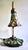 1970s Art Nouveau “Lotus Flower” Table Lamp For Sale - Image 14 of 14