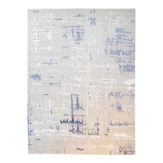 Diamond Rug, Gray 10x14 For Sale