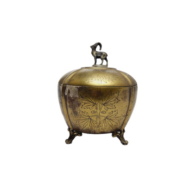 Art Nouveau Sugar Bowl from Szandrik, Hungary, 1890s For Sale - Image 3 of 5