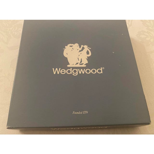 Ceramic Wedgwood Spade Tray White on Pale Blue Made in England Late 20th Century Mint Condition. For Sale - Image 7 of 11