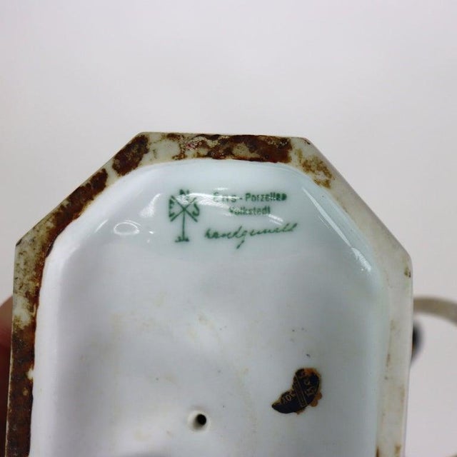 German Art Deco Ens-Porzellan Volkstedt Porcelain Figurine of Dancers C1920 For Sale - Image 9 of 10